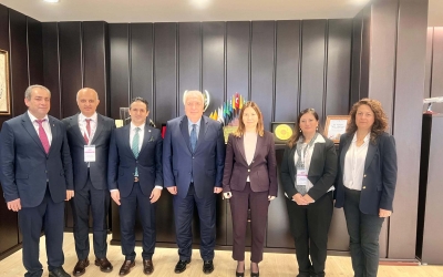 Ondokuz Mayıs Üniversitesi Veteriner Fakültesine bilgilendirme toplantısı için giden takımımız Ondokuz Mayıs Üniversitesi Rektörü Prof. Dr. Fatma AYDIN tarafından kabul edildi