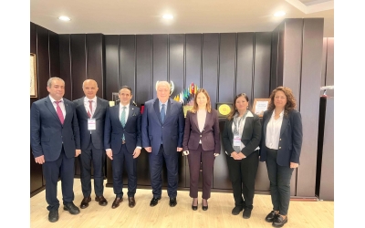 Ondokuz Mayıs Üniversitesi Veteriner Fakültesine bilgilendirme toplantısı için giden takımımız Ondokuz Mayıs Üniversitesi Rektörü Prof. Dr. Fatma AYDIN tarafından kabul edildi