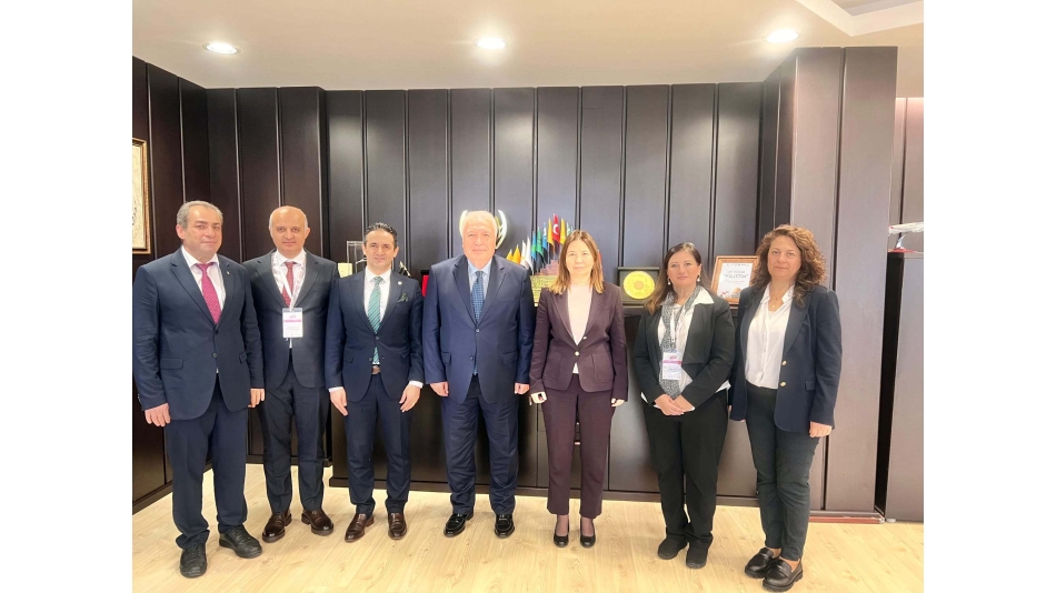 Ondokuz Mayıs Üniversitesi Veteriner Fakültesine bilgilendirme toplantısı için giden takımımız Ondokuz Mayıs Üniversitesi Rektörü Prof. Dr. Fatma AYDIN tarafından kabul edildi